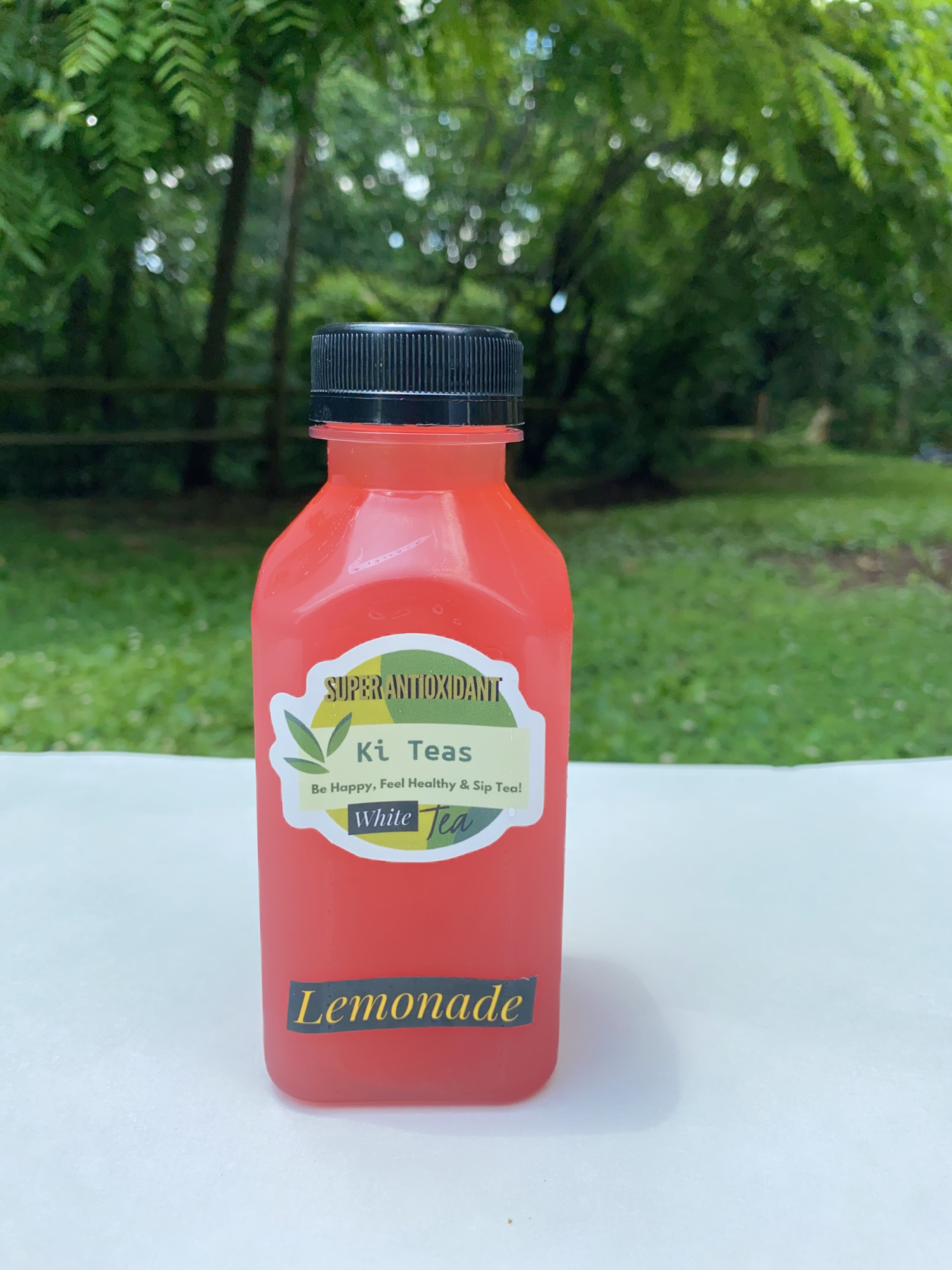 White Hibiscus Tea & Tea Lemonade 12 oz